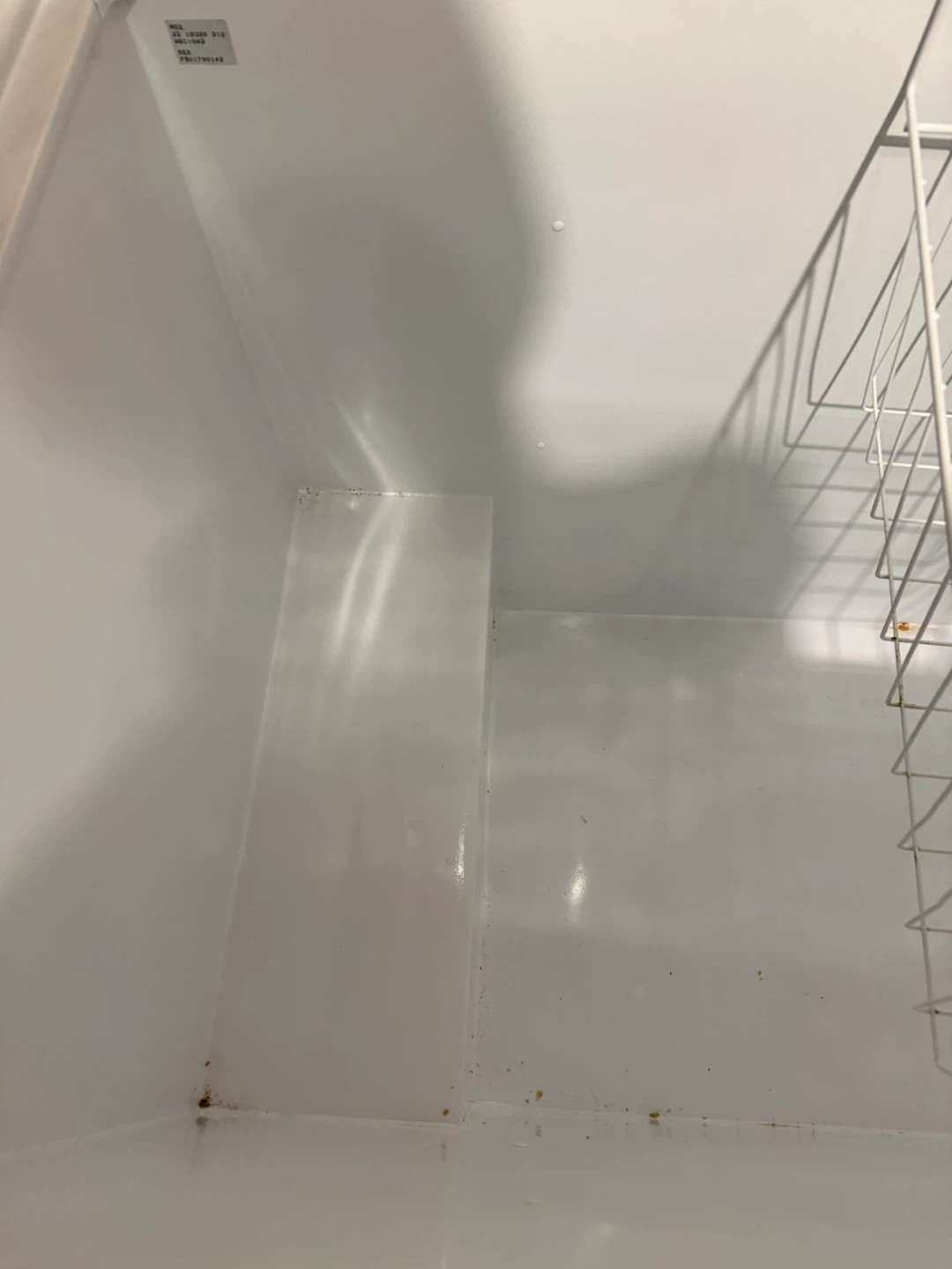 Vintage White Chest Freezer-working condition - photo 5