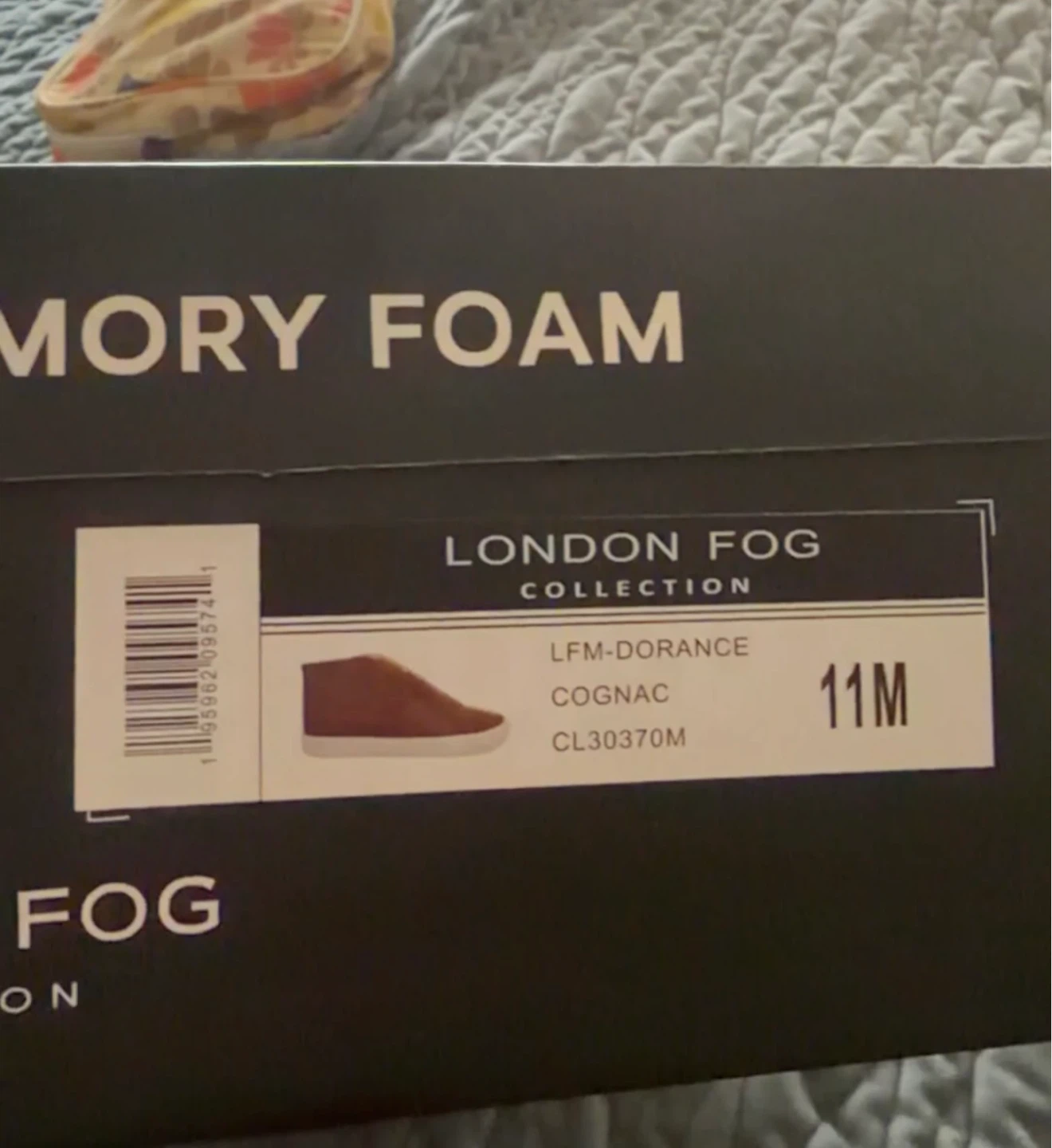 London Fog Men's LFM-DORANCE Cognac Sneakers Size 11M