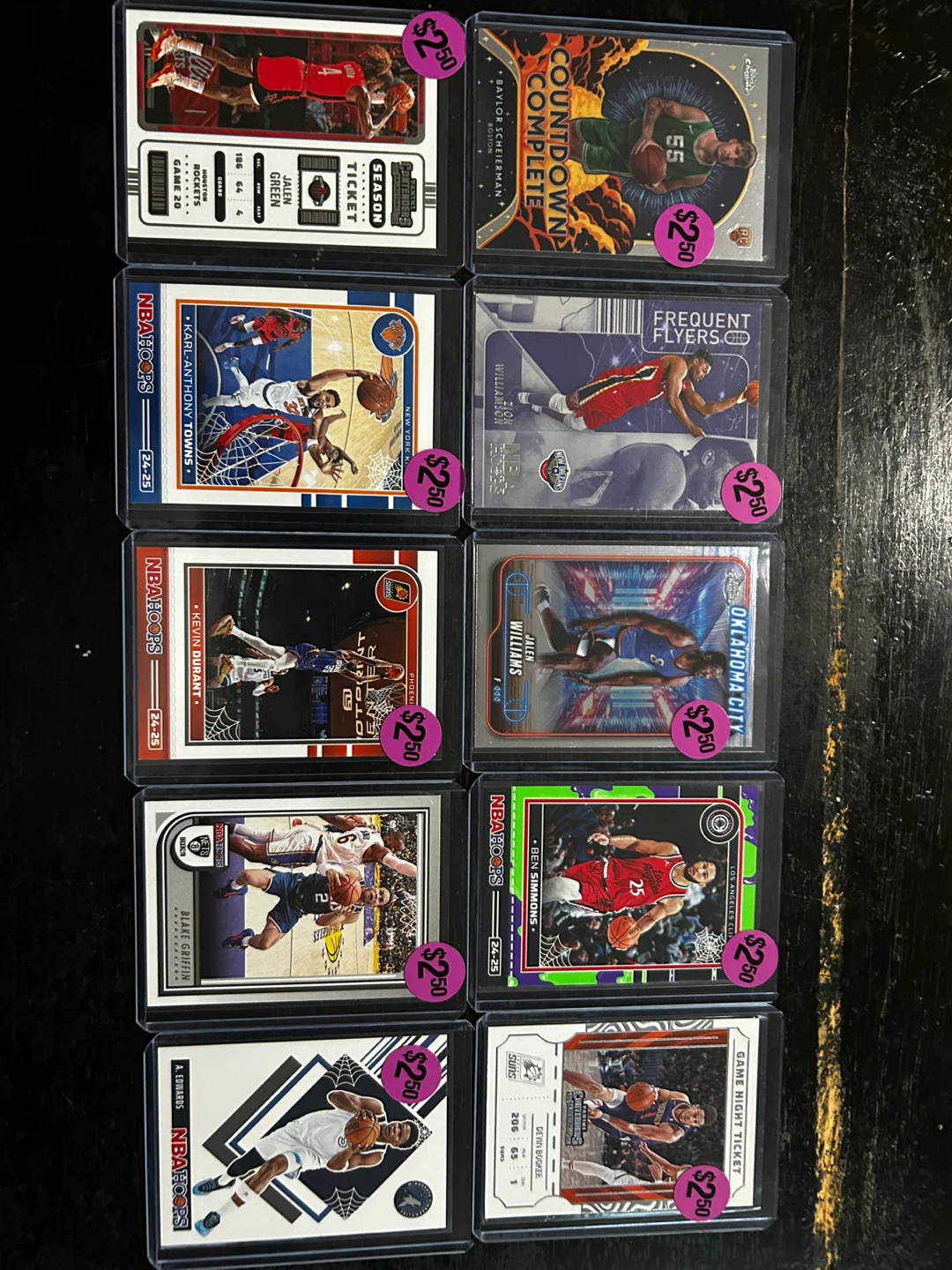 Assorted NBA & MLB Trading Cards - photo 2