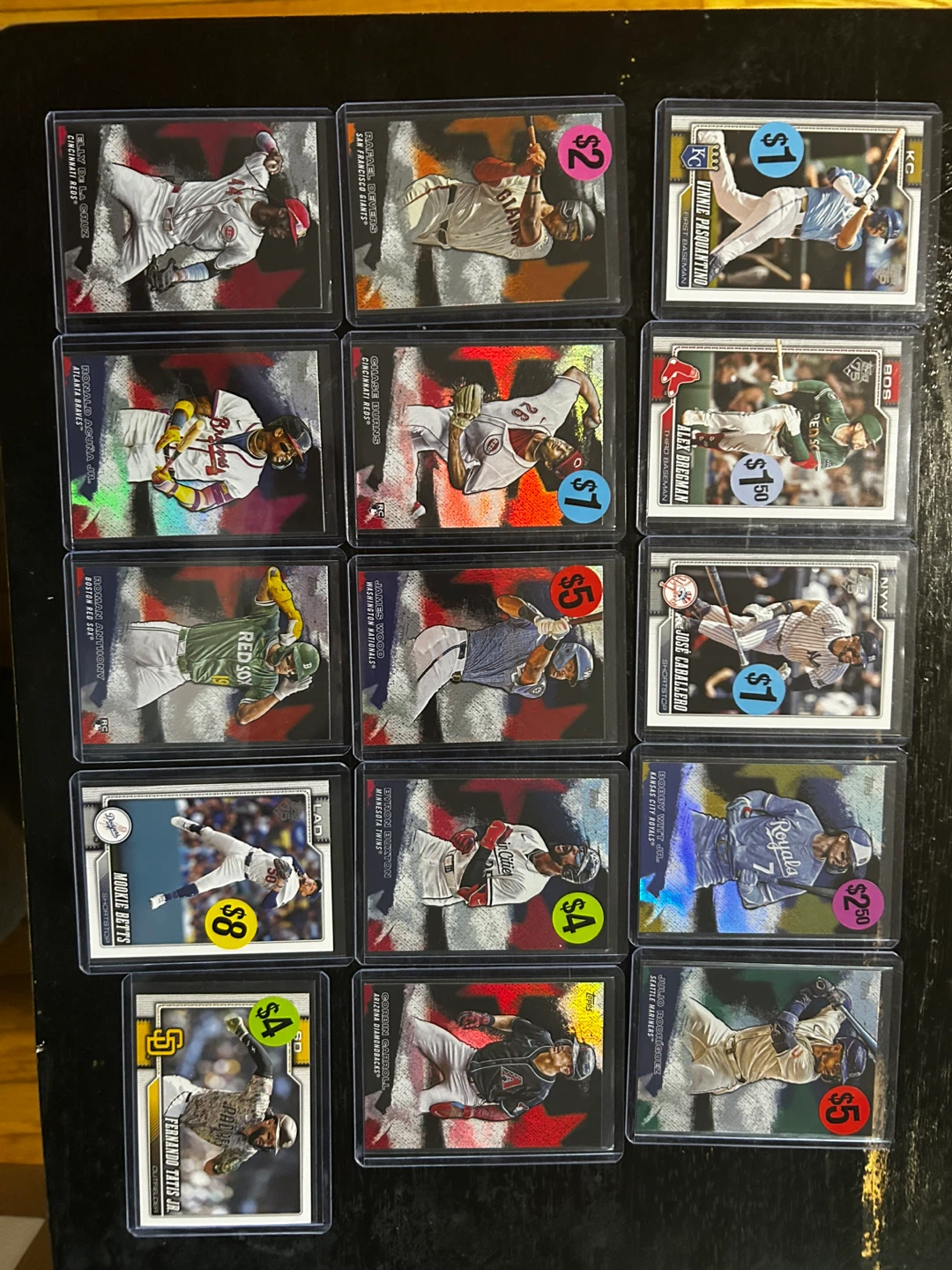 Assorted NBA & MLB Trading Cards