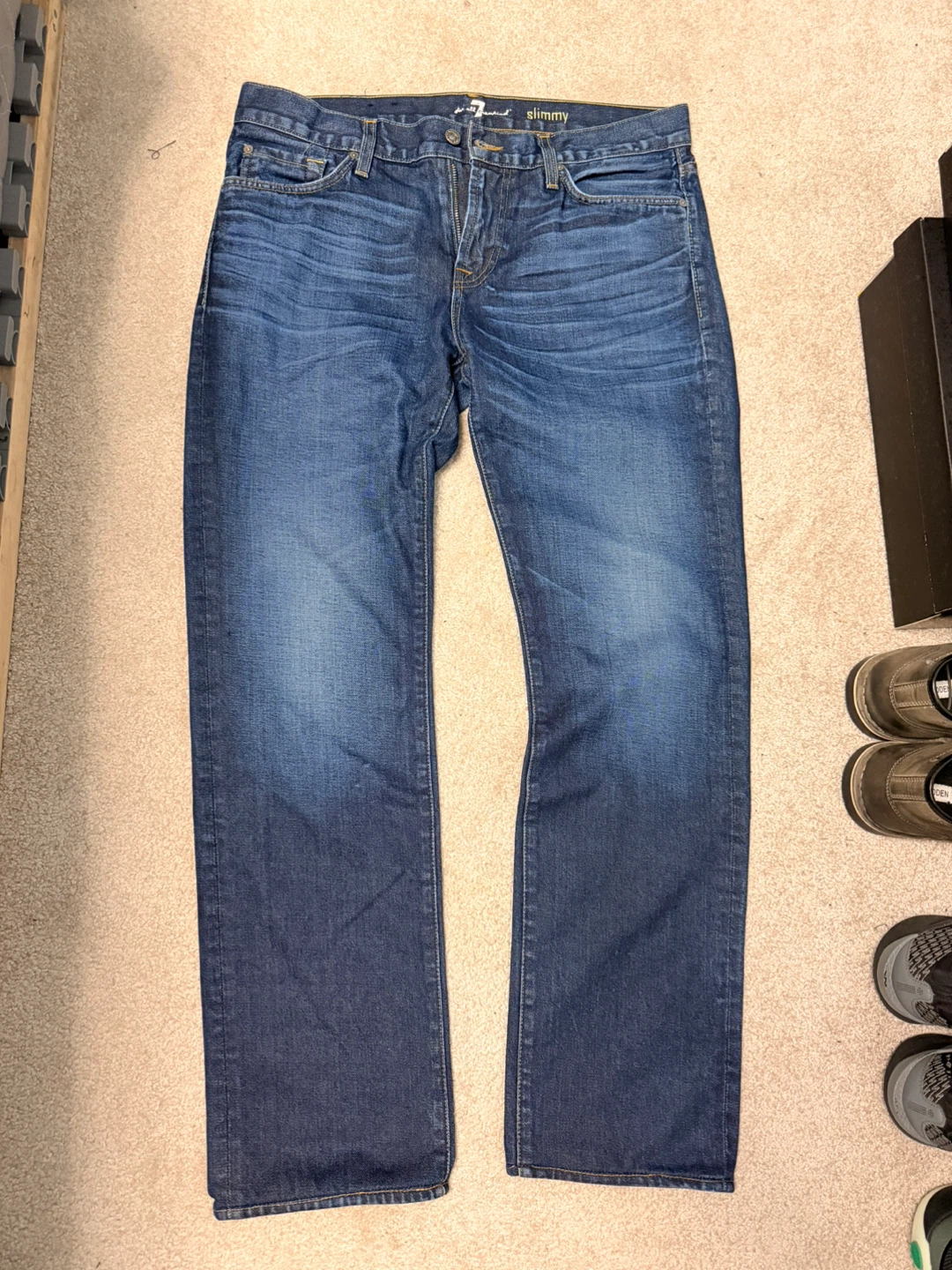 7 for all mankind jeans 34x31