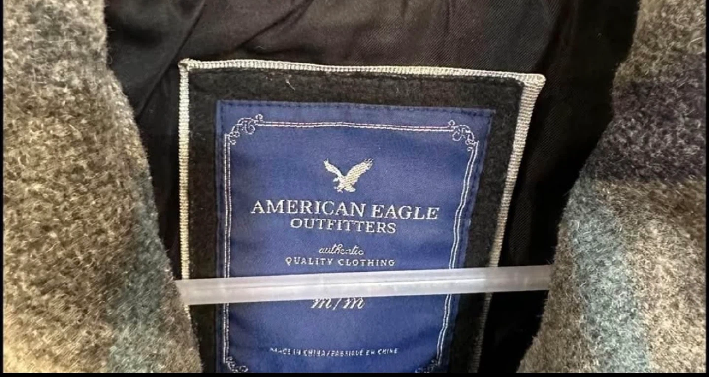 American Eagle Outfitters Plaid Peacoat - photo 4