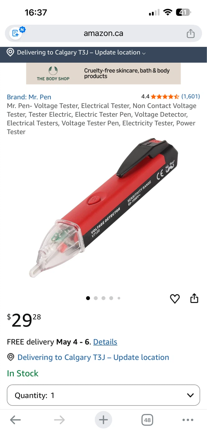 Mr. Pen Voltage Detector Tester VT120