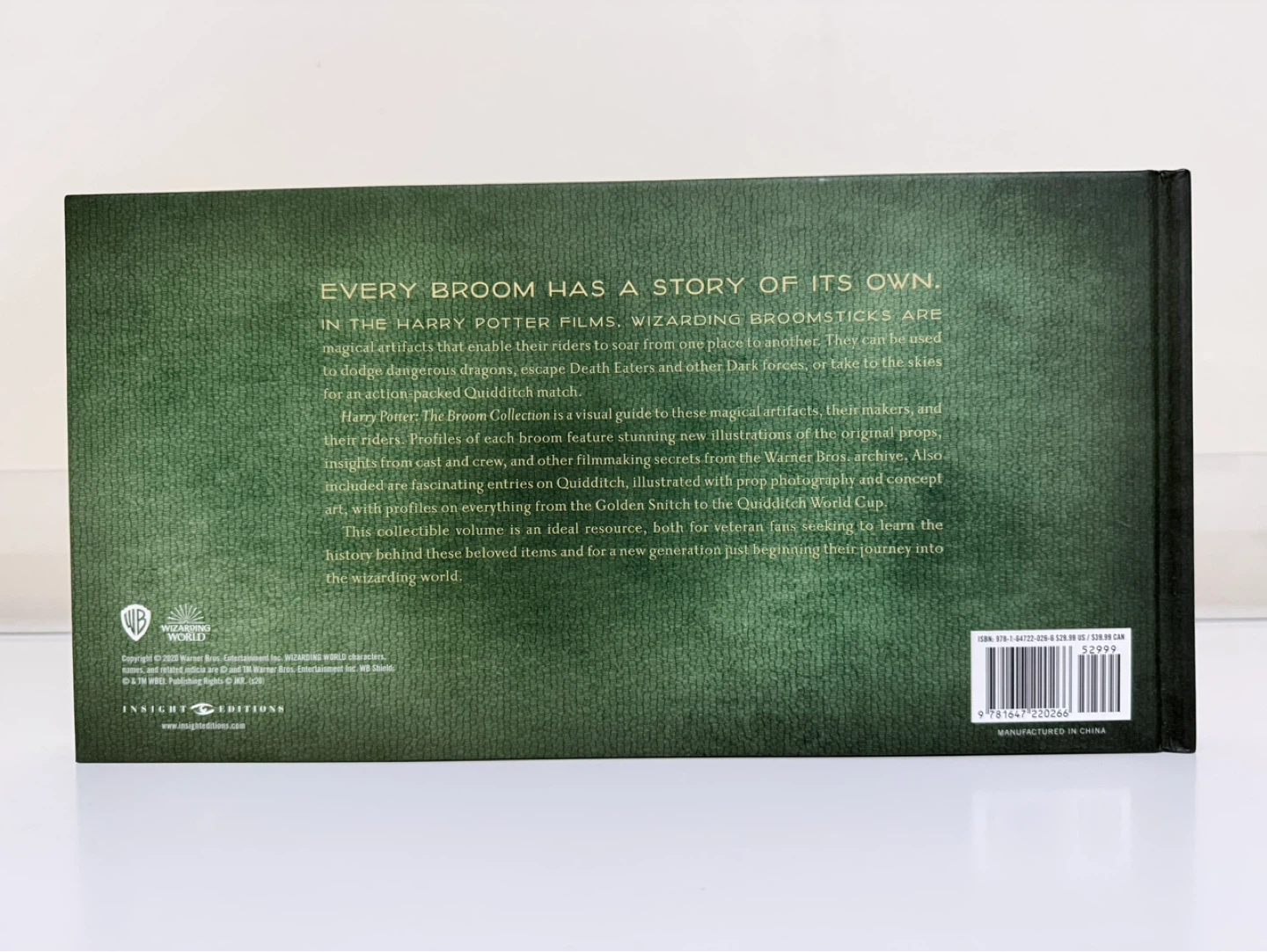 NEW Hard cover Harry Potter The Broom Collection Book - photo 3