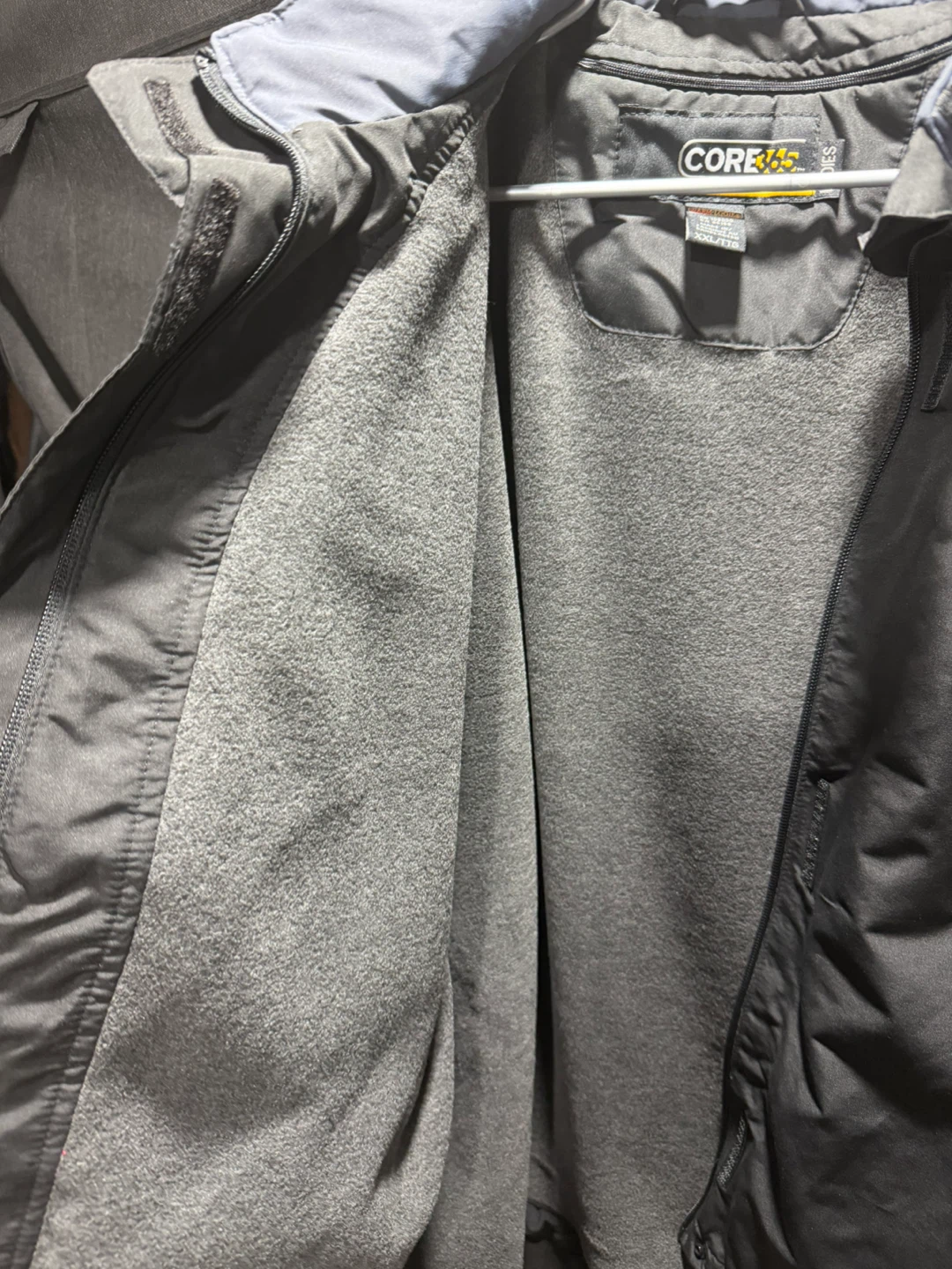 Women’s Core365 Climate XXL Grey/Black Jacket - photo 3