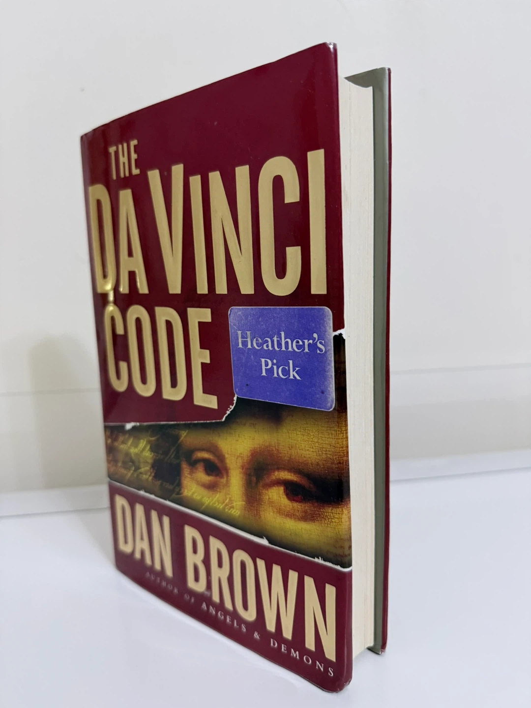 Hard Cover The Da Vinci Code by Dan Brown Paperback Book