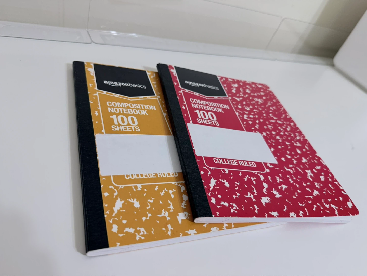 Amazon Basics Composition Notebooks (2-Pack)