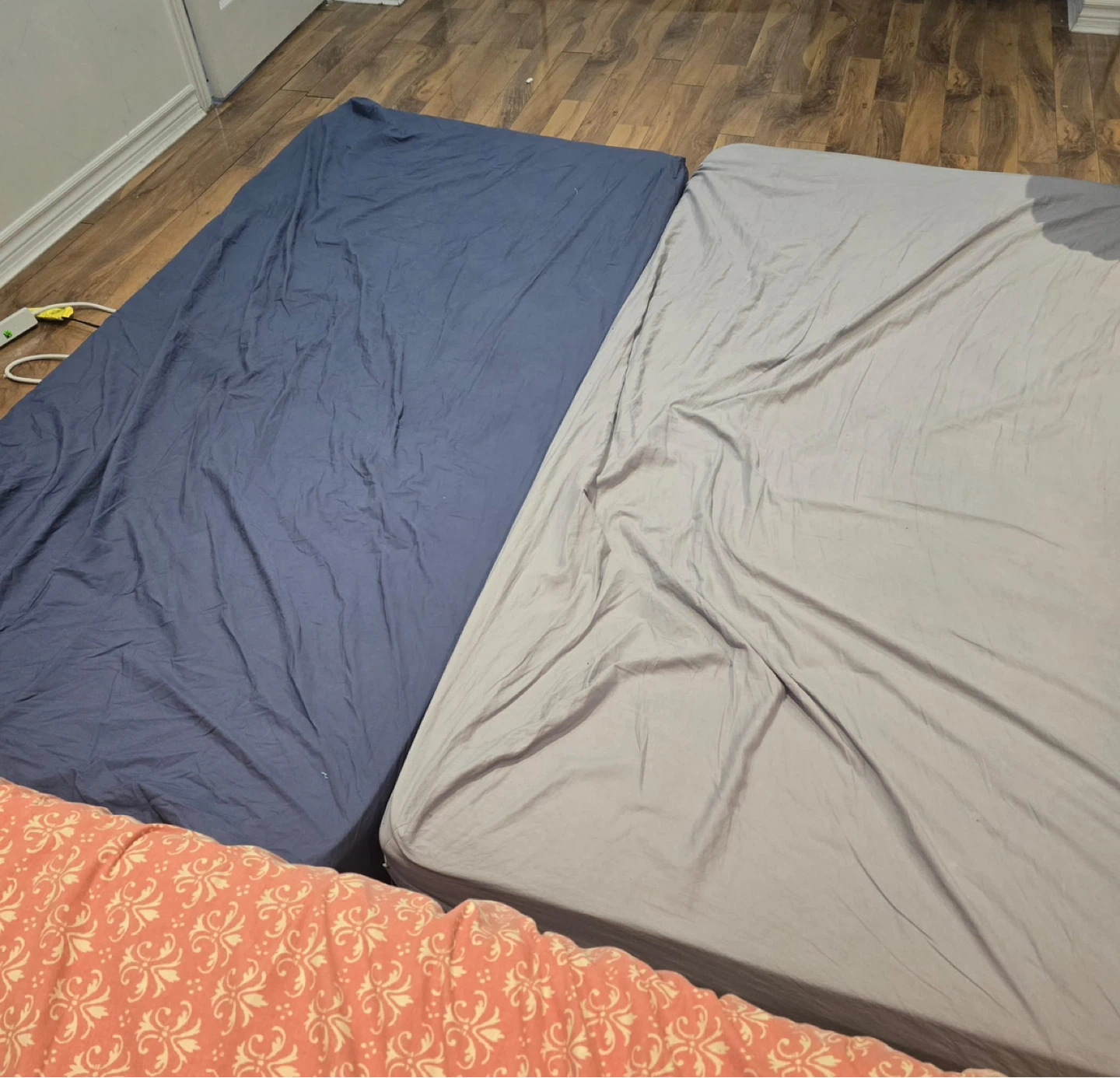 Two twin size mattress