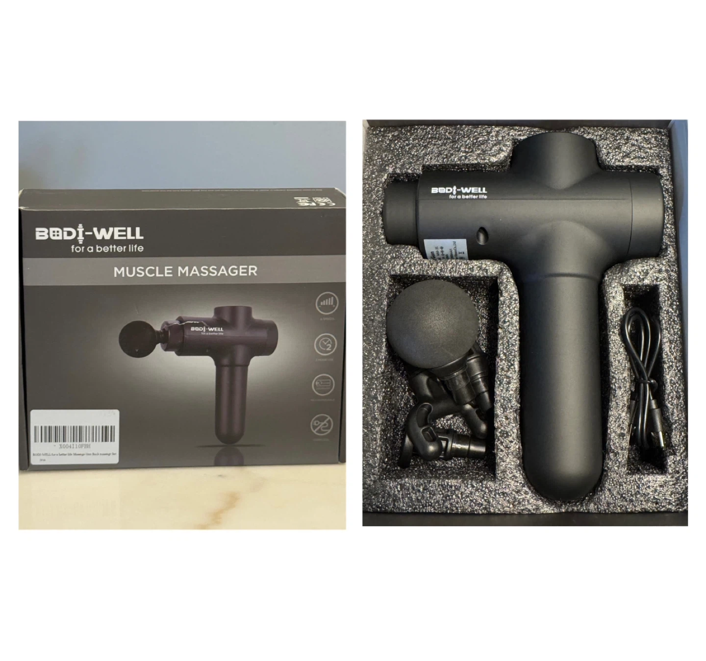Brand new Bodi-well for a better life Massage Gun - photo 2