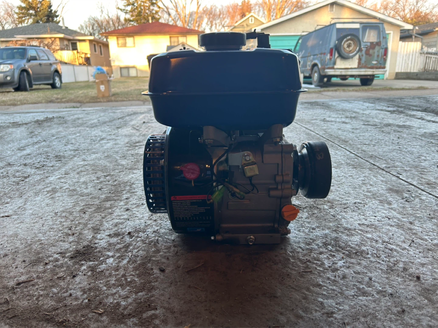 Power fist 208cc 7hp mini engine - photo 2