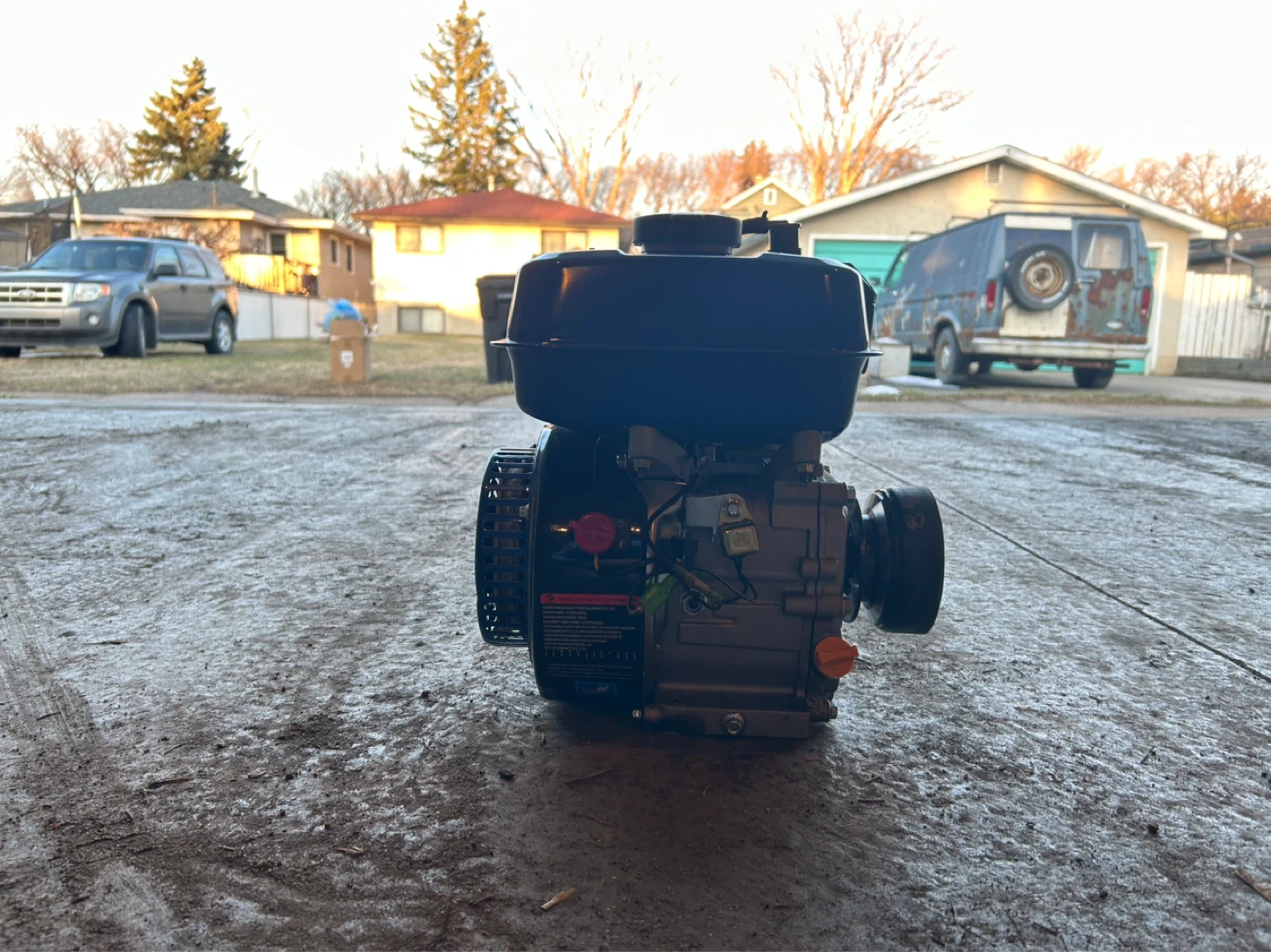 Power fist 208cc 7hp mini engine - photo 3