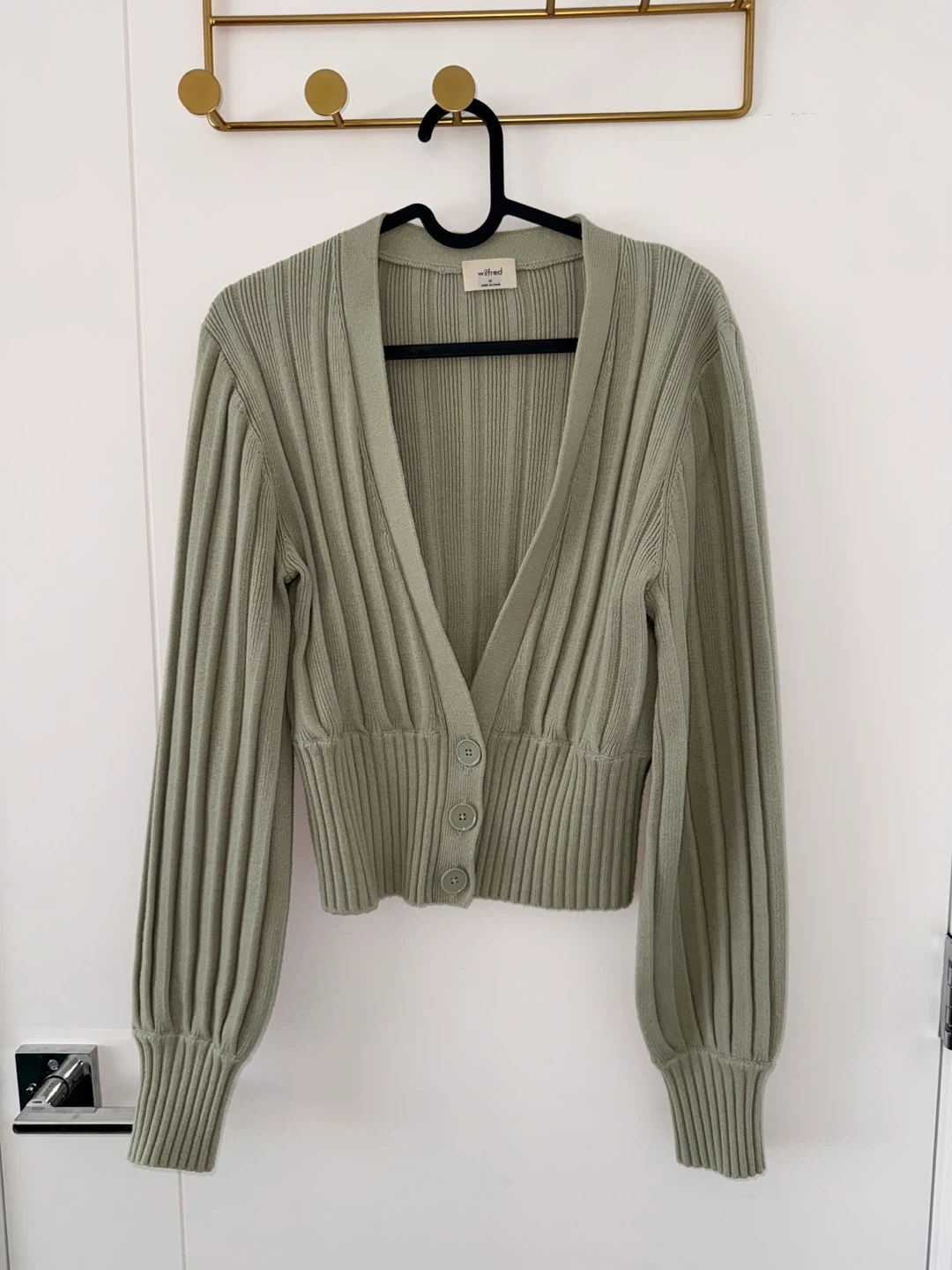 Aritzia Wilfred Plunge Cardigan - photo 4