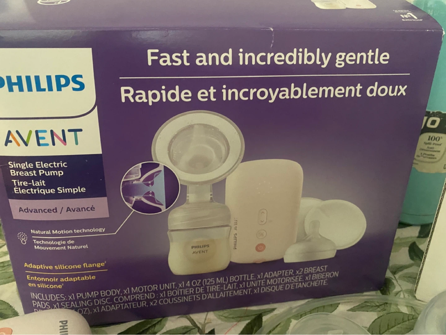 Philips Avent Single Electric Breast Pump+ free gel pad - photo 2