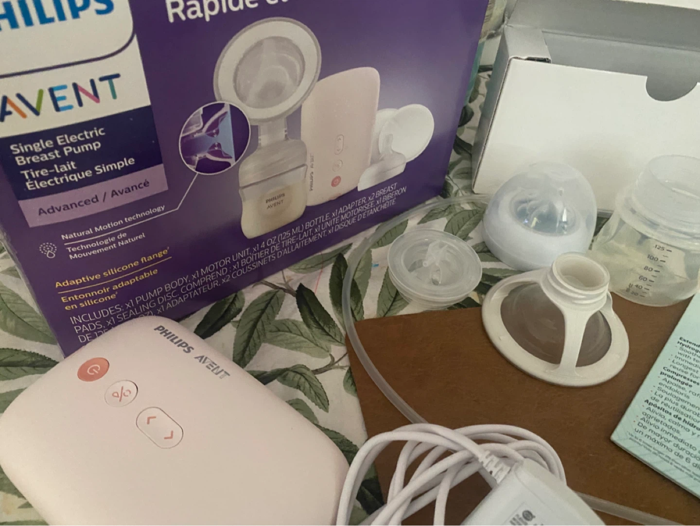 Philips Avent Single Electric Breast Pump+ free gel pad - photo 5