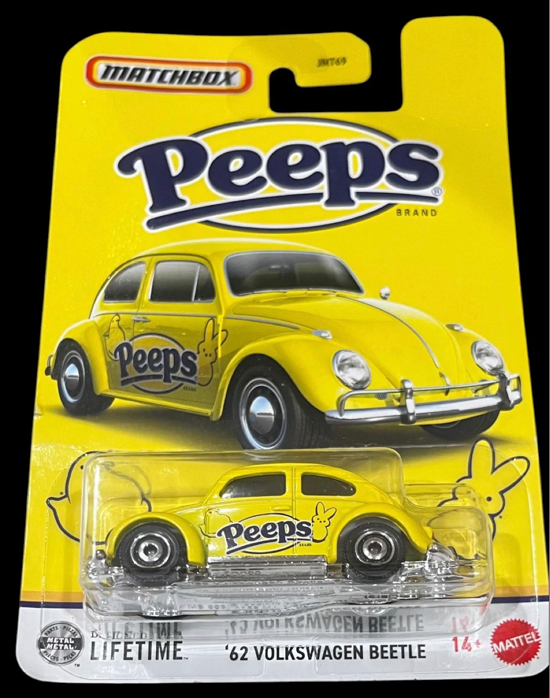 Matchbox Peeps Edition '62 Volkswagen Beetle Toy Car - photo 2
