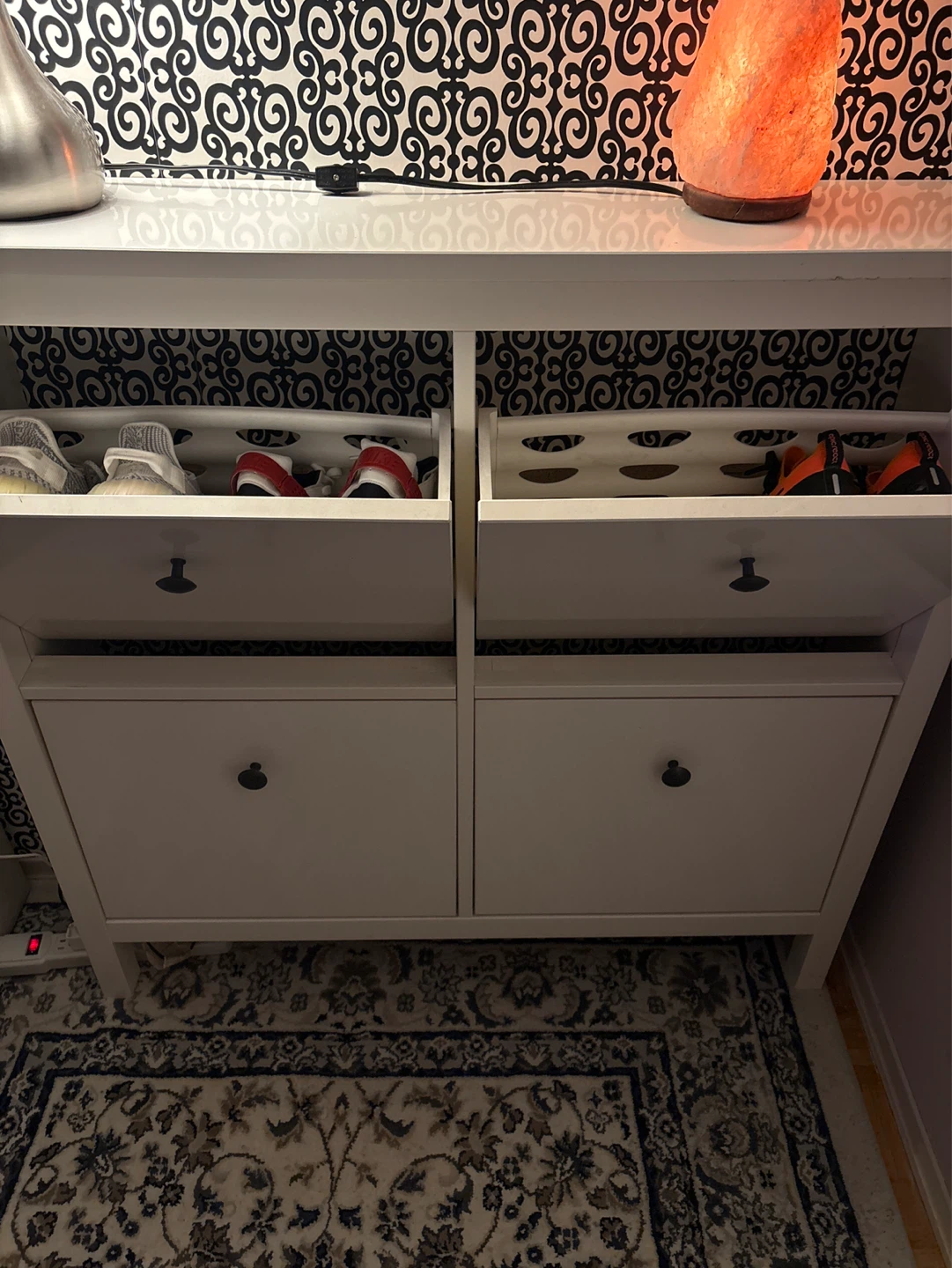 White IKEA Shoe Cabinet - photo 2