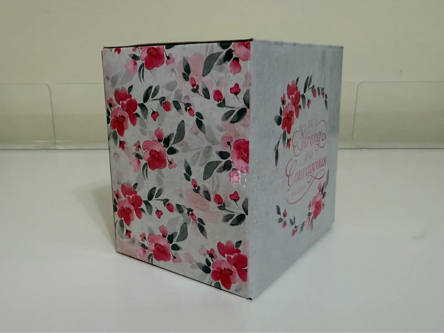 NEW Be Strong and Courageous Mug with Box - photo 3
