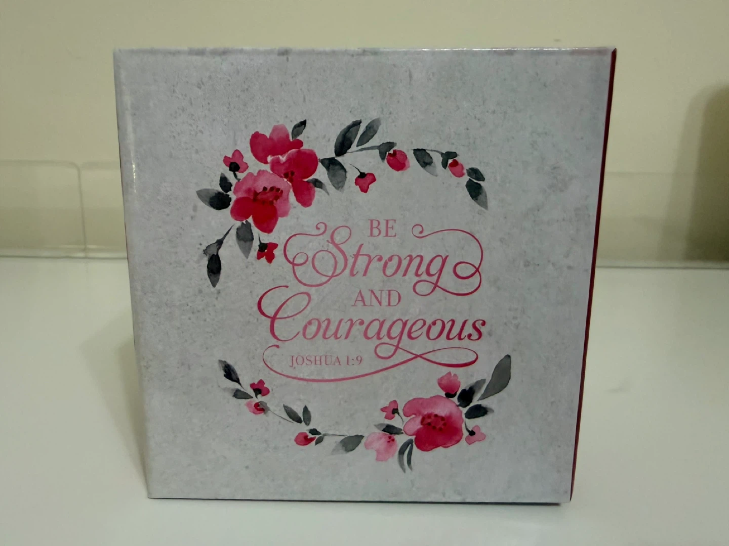 NEW Be Strong and Courageous Mug with Box - photo 2