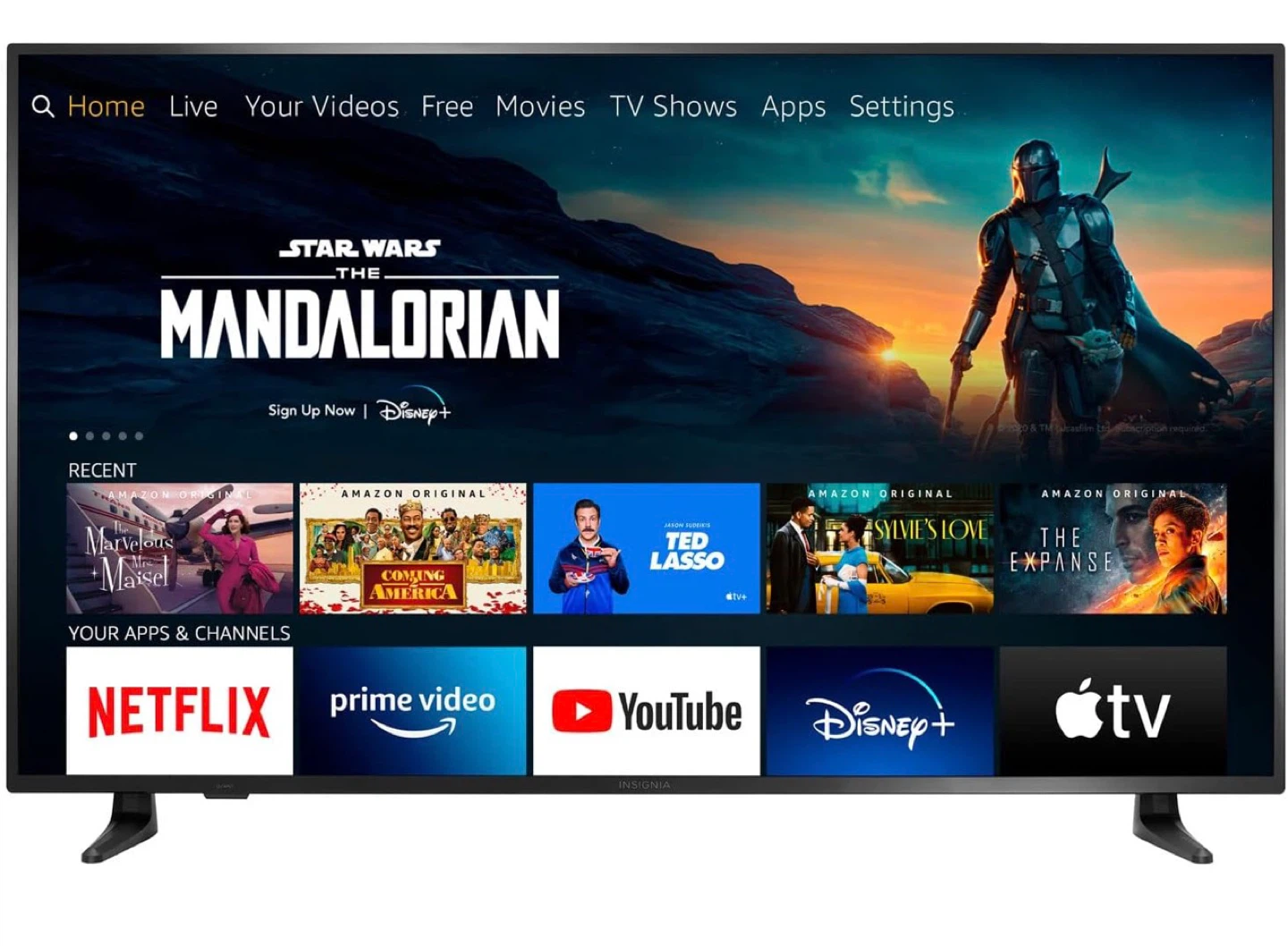 Insignia 58" Class 4K UHD HDR Fire TV Edition - photo 3