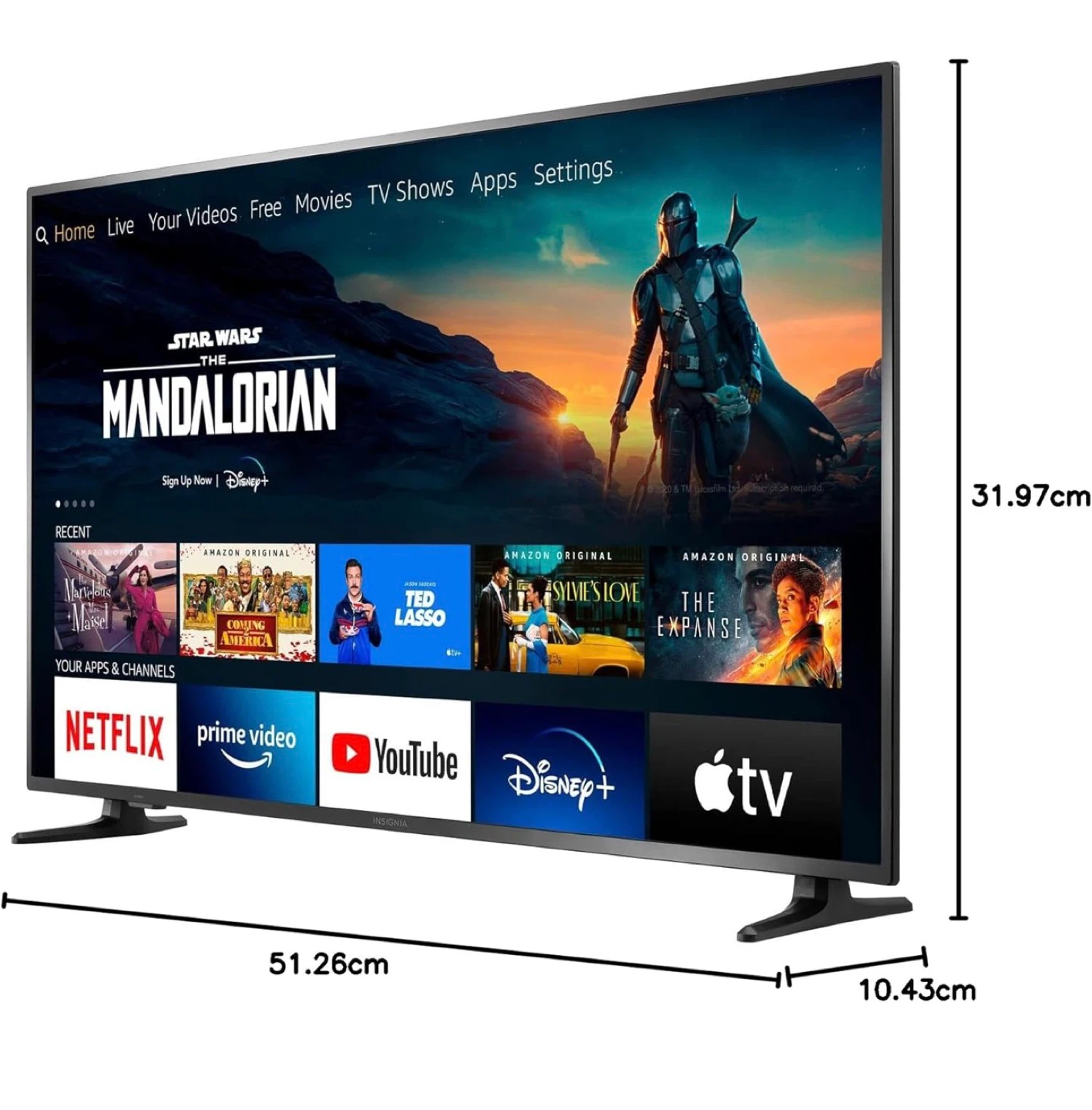 Insignia 58" Class 4K UHD HDR Fire TV Edition - photo 2