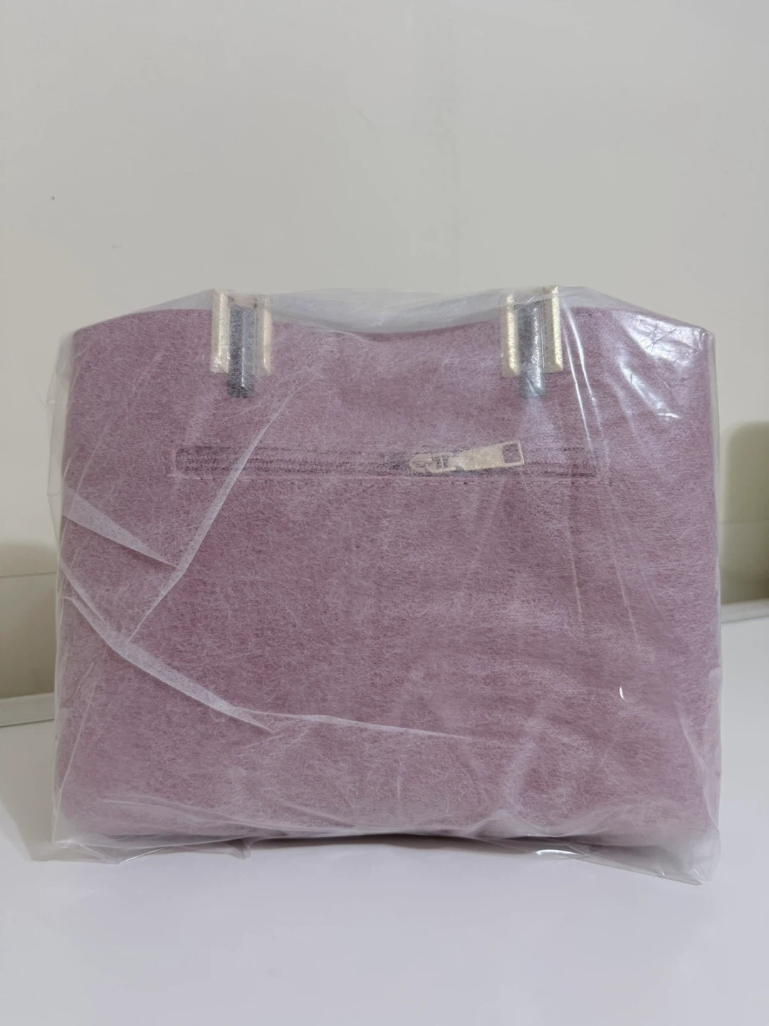 NEW Two-Tone Handbag with Shoulder Strap - photo 5
