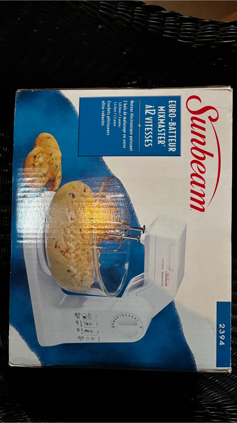 Sunbeam Mixmaster 12-Speed Euro-Batteur