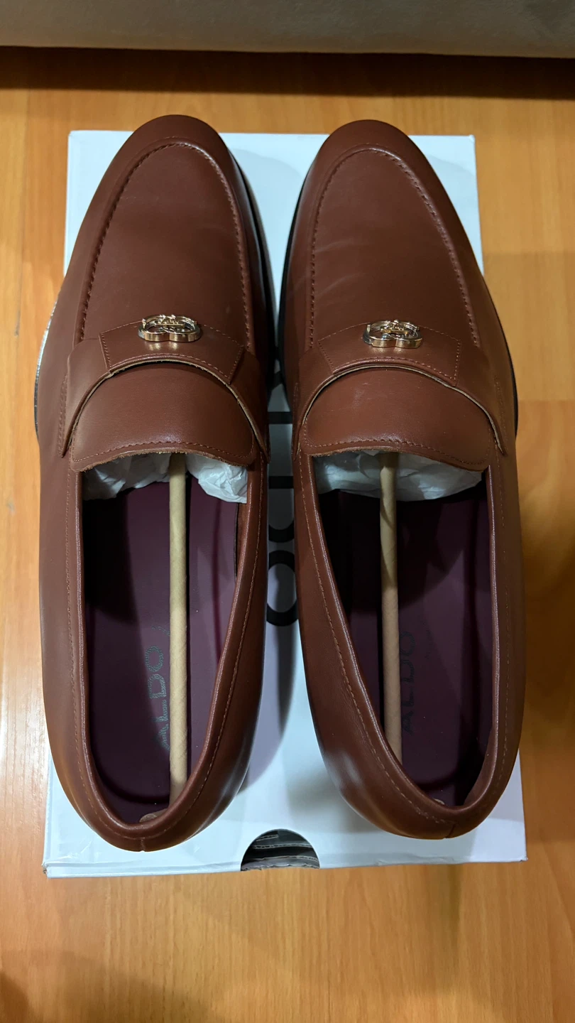 ALDO Brown Leather Loafers - photo 4