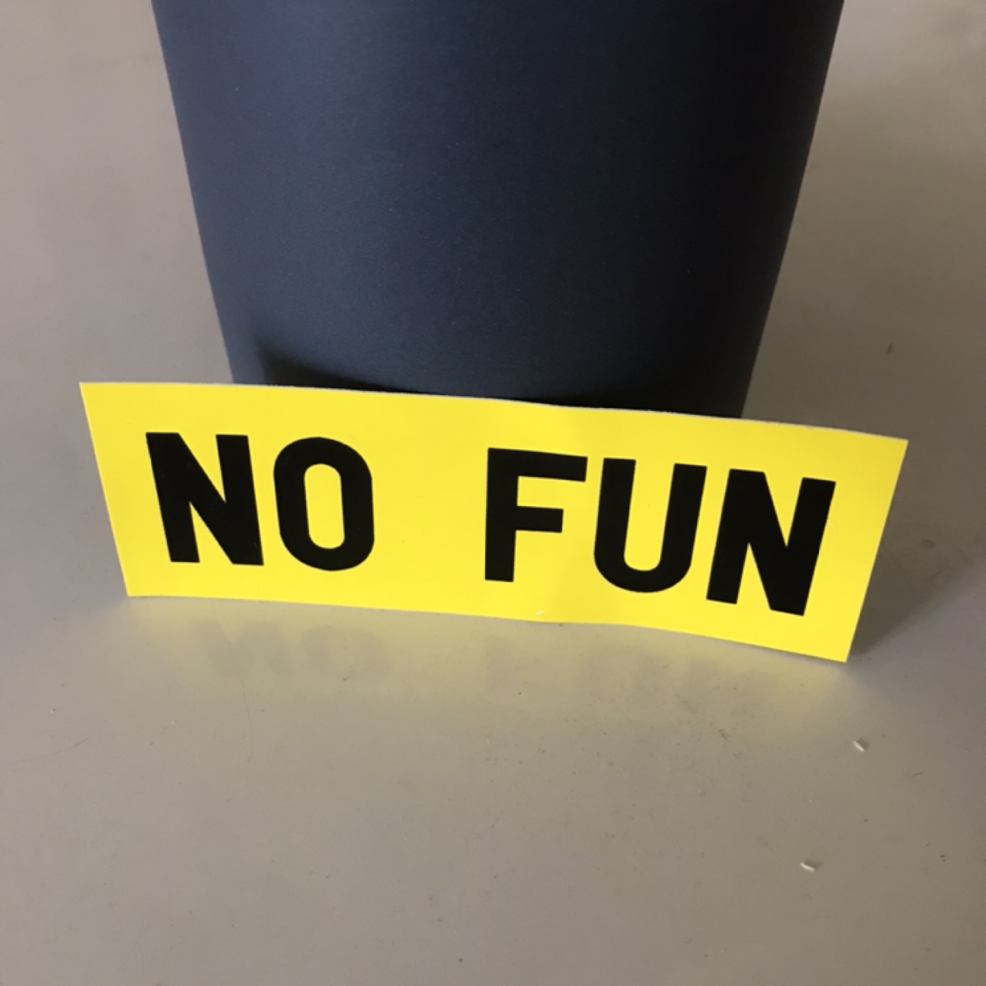 “NO FUN” Brand Butterfly Patch +Free “destructible” Sticker! - photo 4