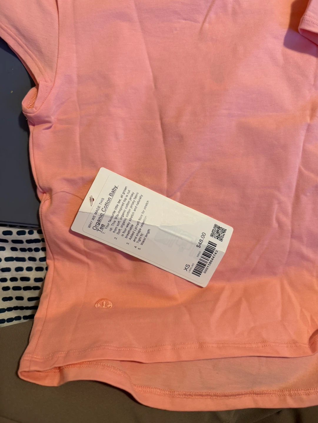 Organic Cotton Baby Tee size XS - photo 2
