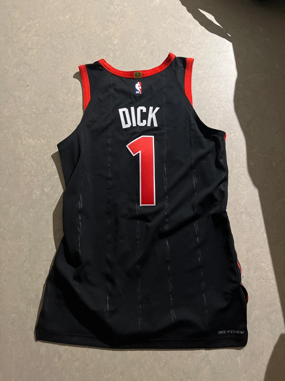 Exclusive Grady Dick Raptors jersey