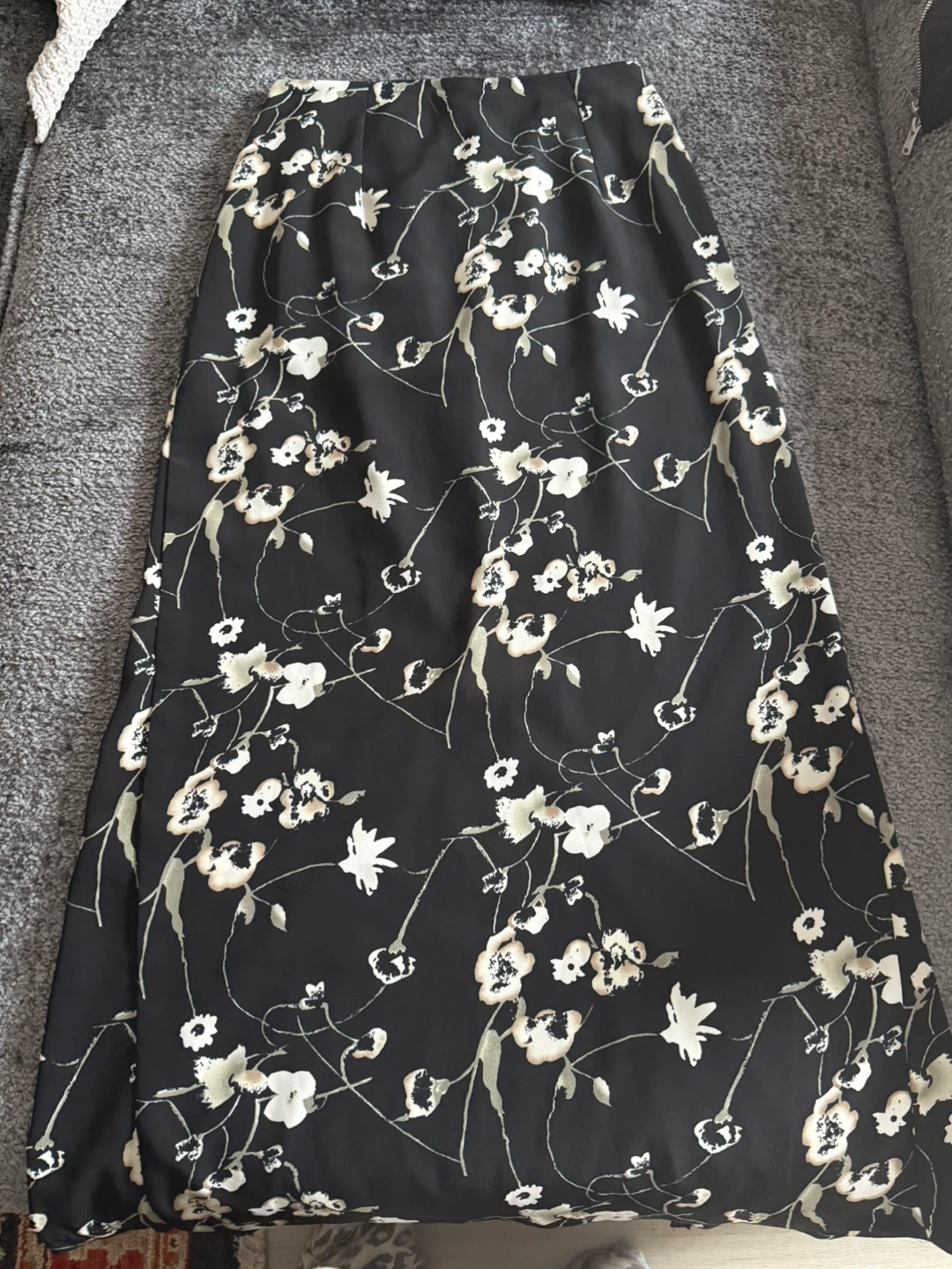 Options International Floral Maxi Skirt