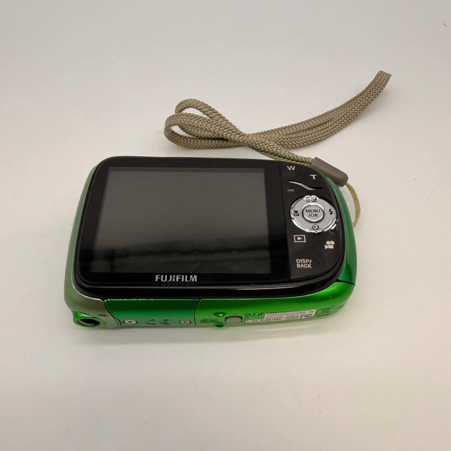 Fujifilm FinePix XP10 Waterproof Camera Green + Charger SD Card - photo 4