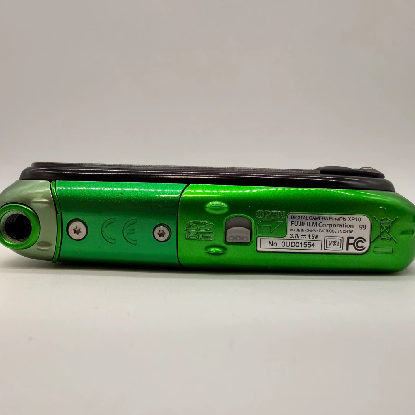 Fujifilm FinePix XP10 Waterproof Camera Green + Charger SD Card - photo 3
