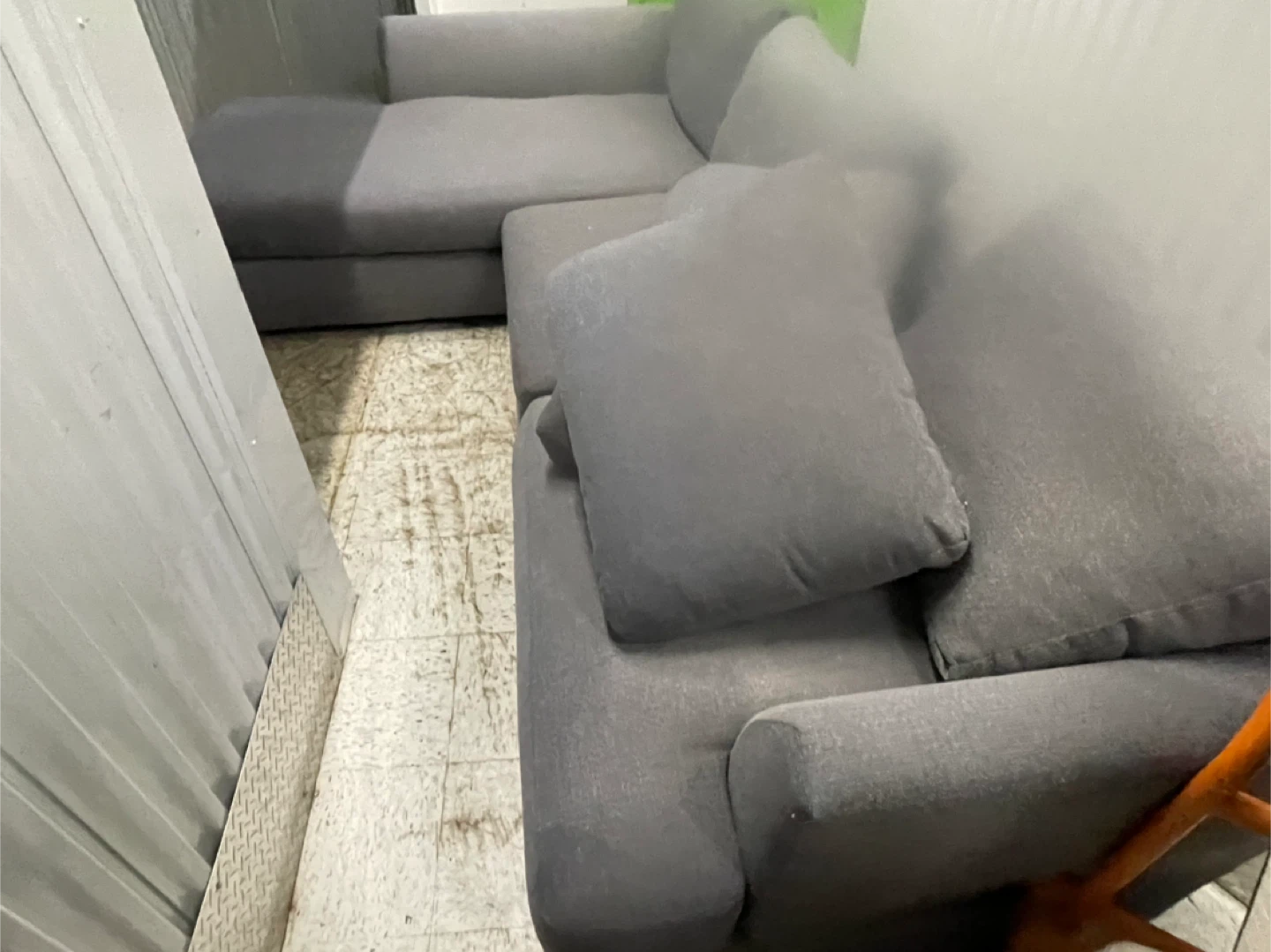 Gray Sectional Sofa - photo 2