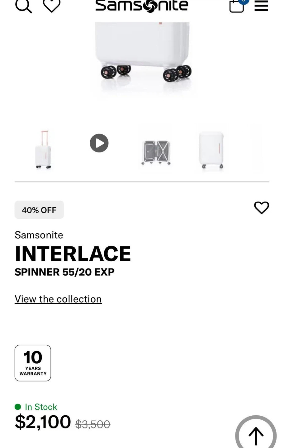Samsonite and checked Luggages - photo 2