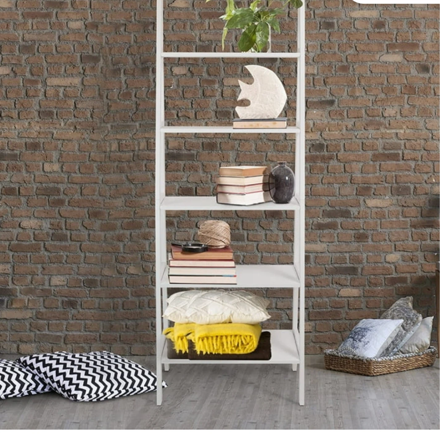 Casual Home White Ladder Bookcase - photo 2