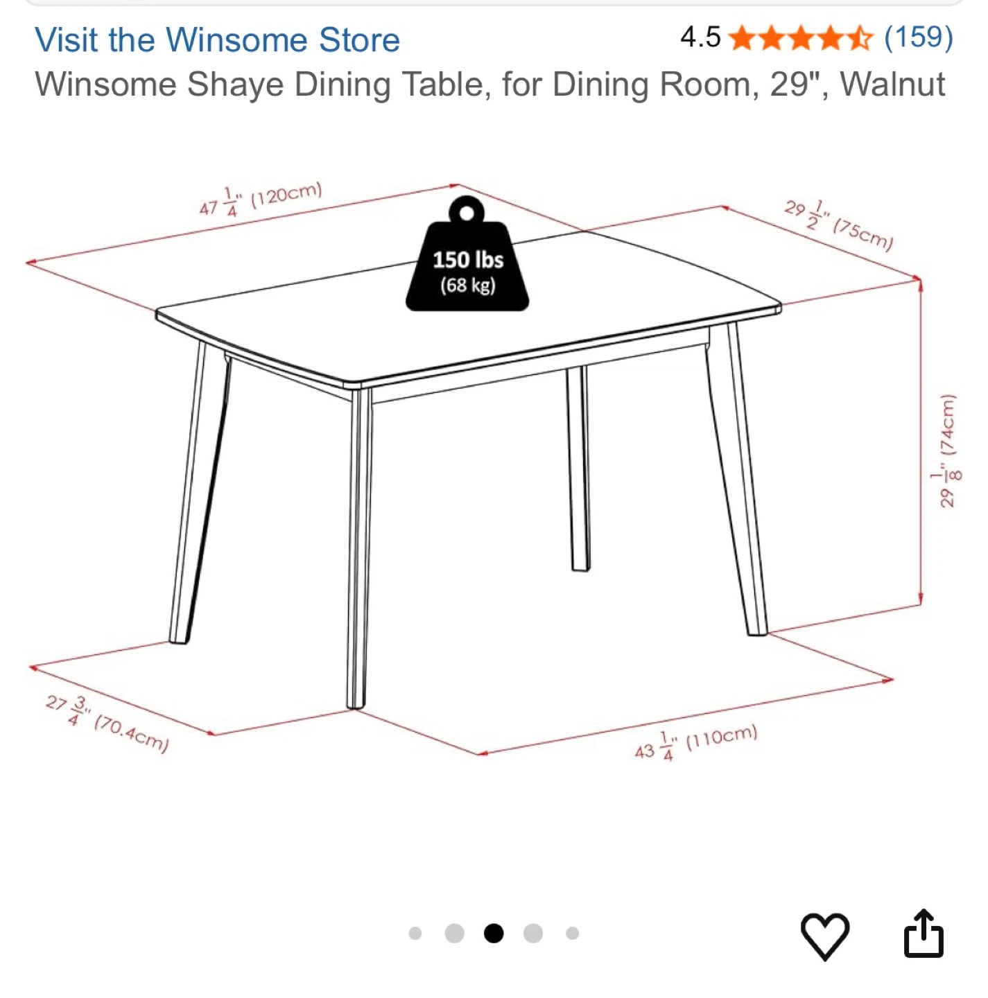 Dining Set - Table & Bench - photo 5
