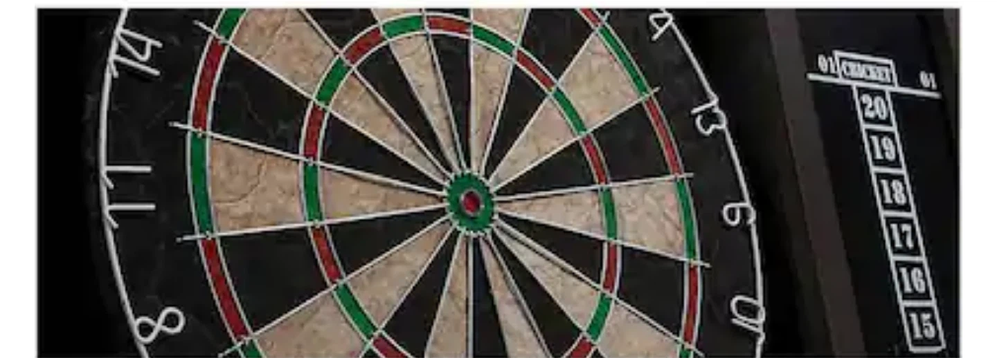 MD Sports Barrington Palmer Dartboard Cabinet with LED Lights - photo 2