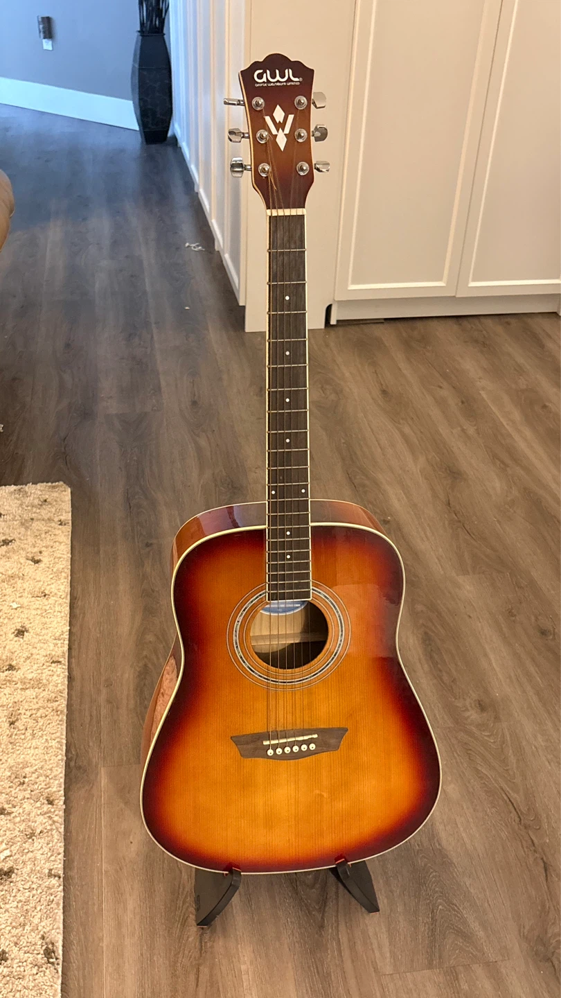 GWL Acoustic Guitar - Sunburst - photo 2