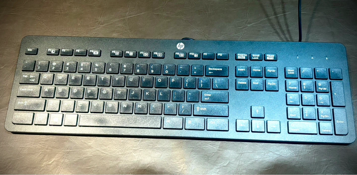 HP 125 Wired Keyboard