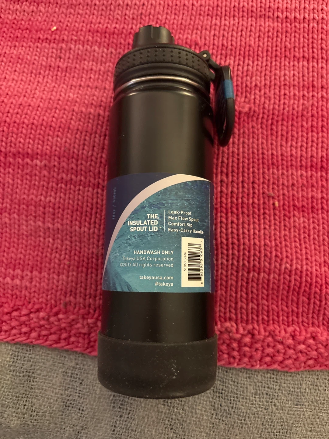 Takeya 18 oz Insulated Stainless Steel Water Bottle - photo 3