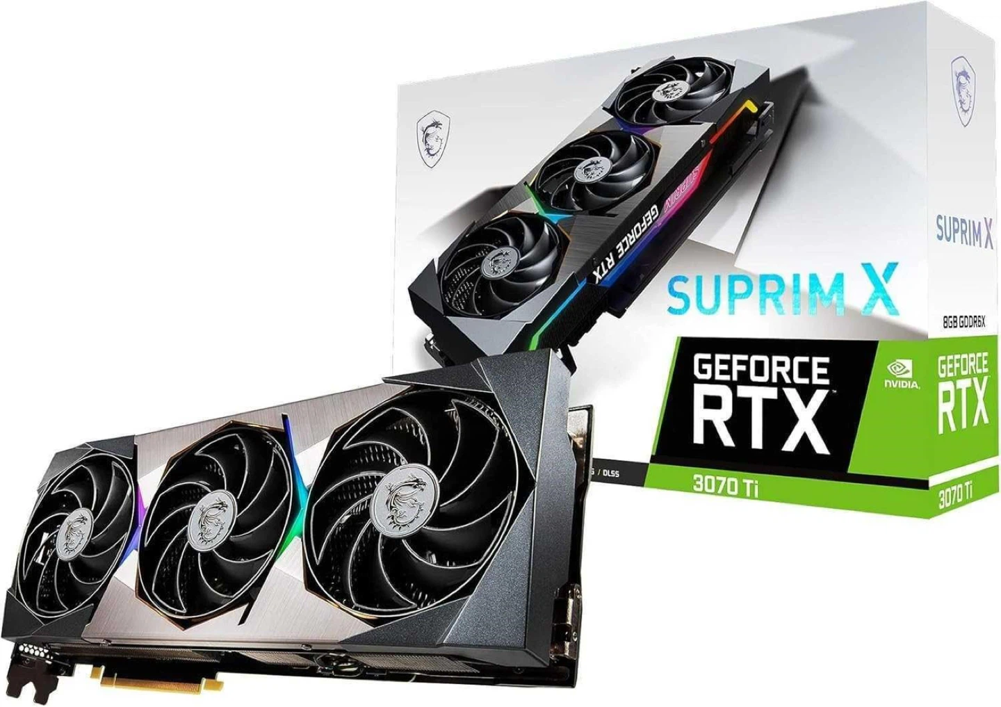 MSI GeForce RTX 3070 Ti SUPRIM X Graphics Card