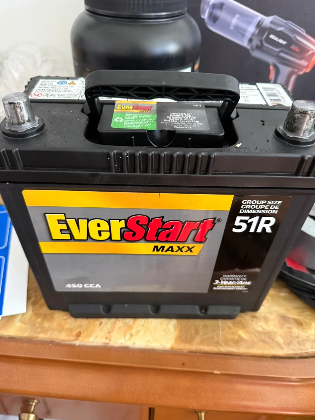 EverStart MAXX 51R Car Battery 450 CCA