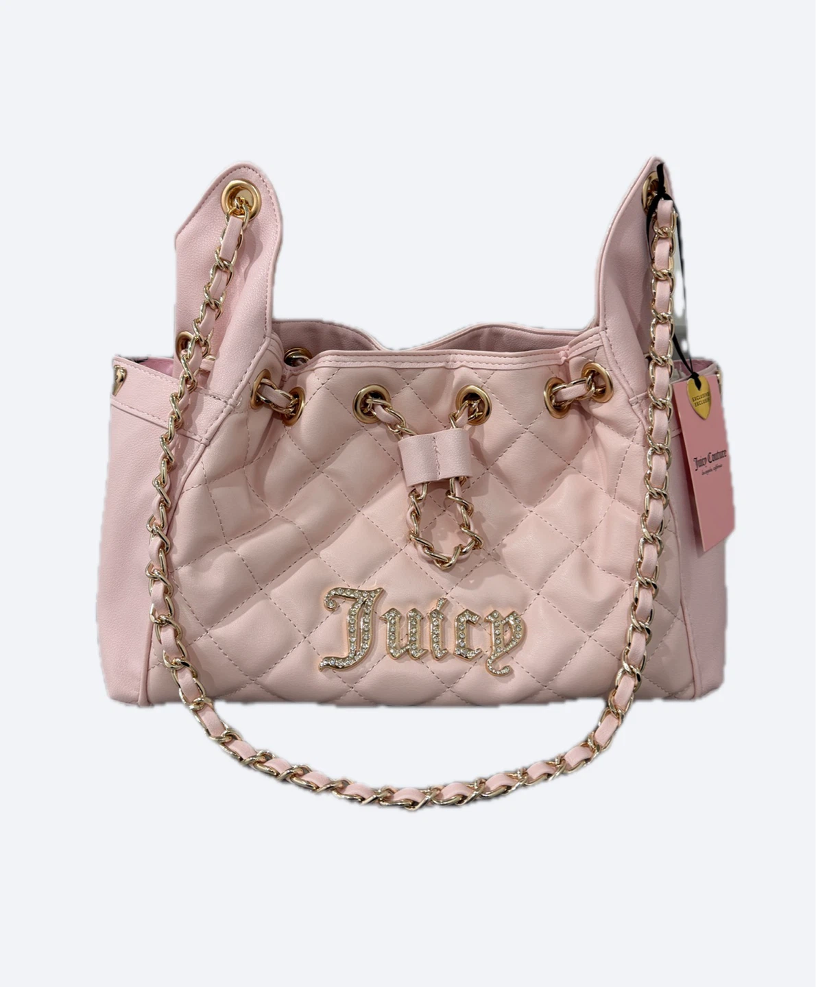 Juicy Couture fashion Icon Pink Bucket Bag