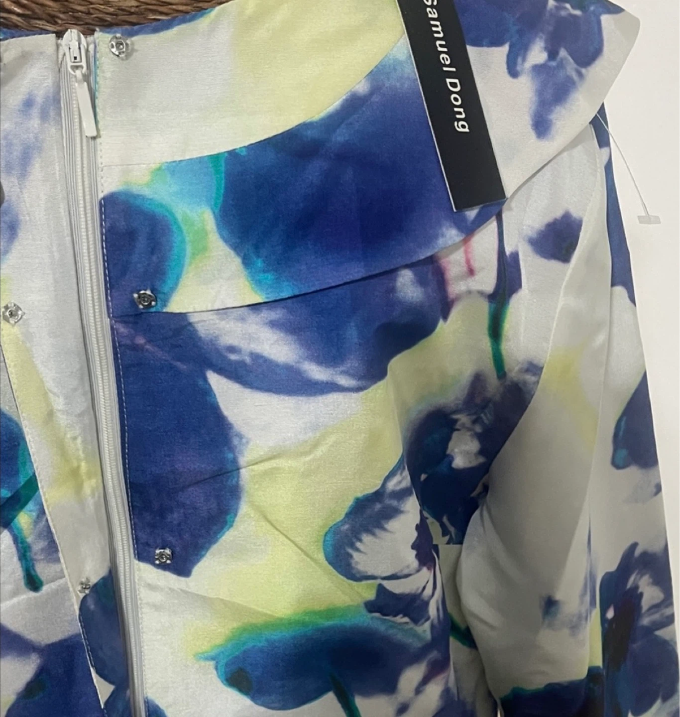 NWT Samuel Dong Floral Print Belted Coat - photo 5
