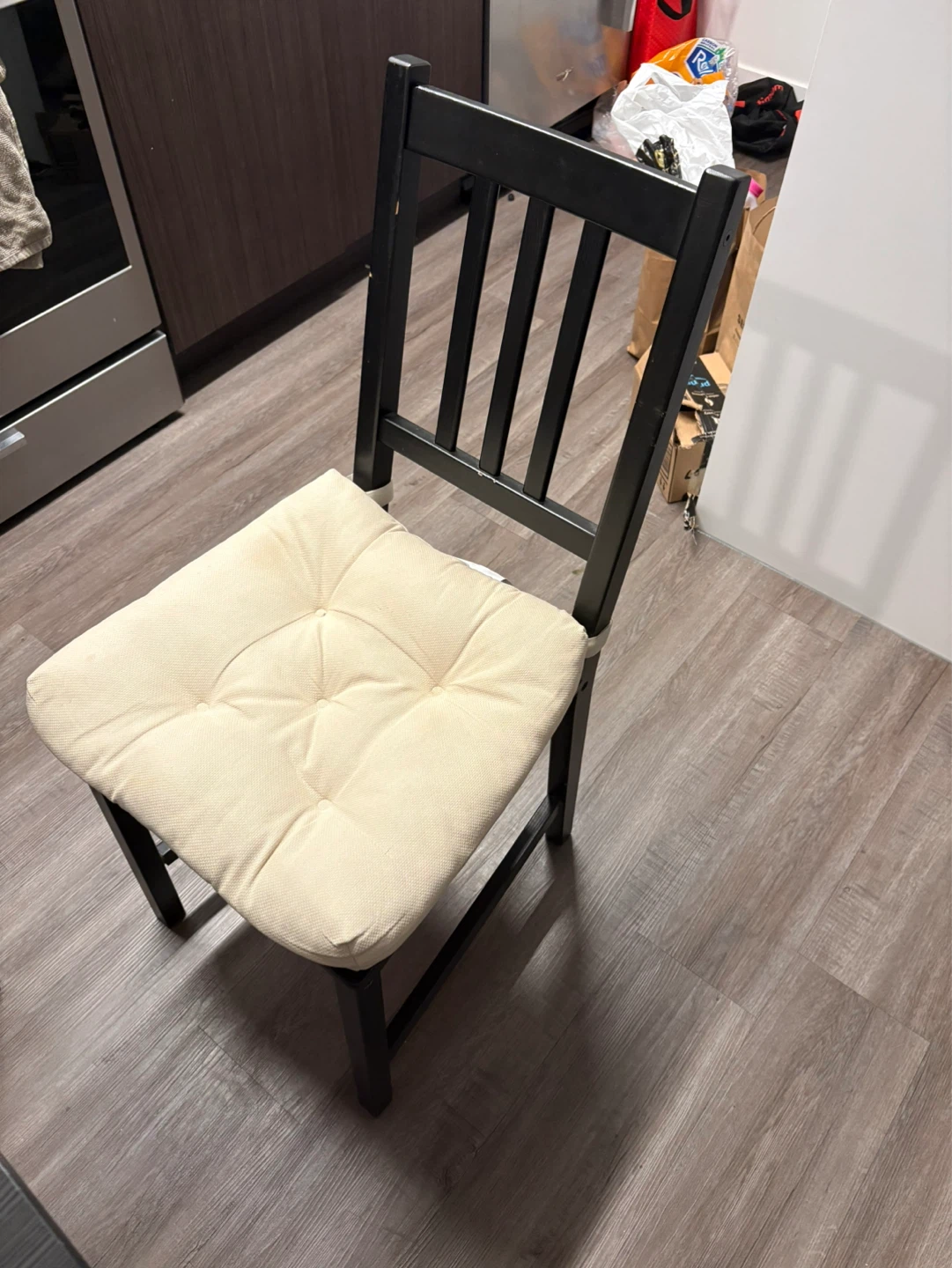 Black Dining Set with 4 Chairs - photo 4