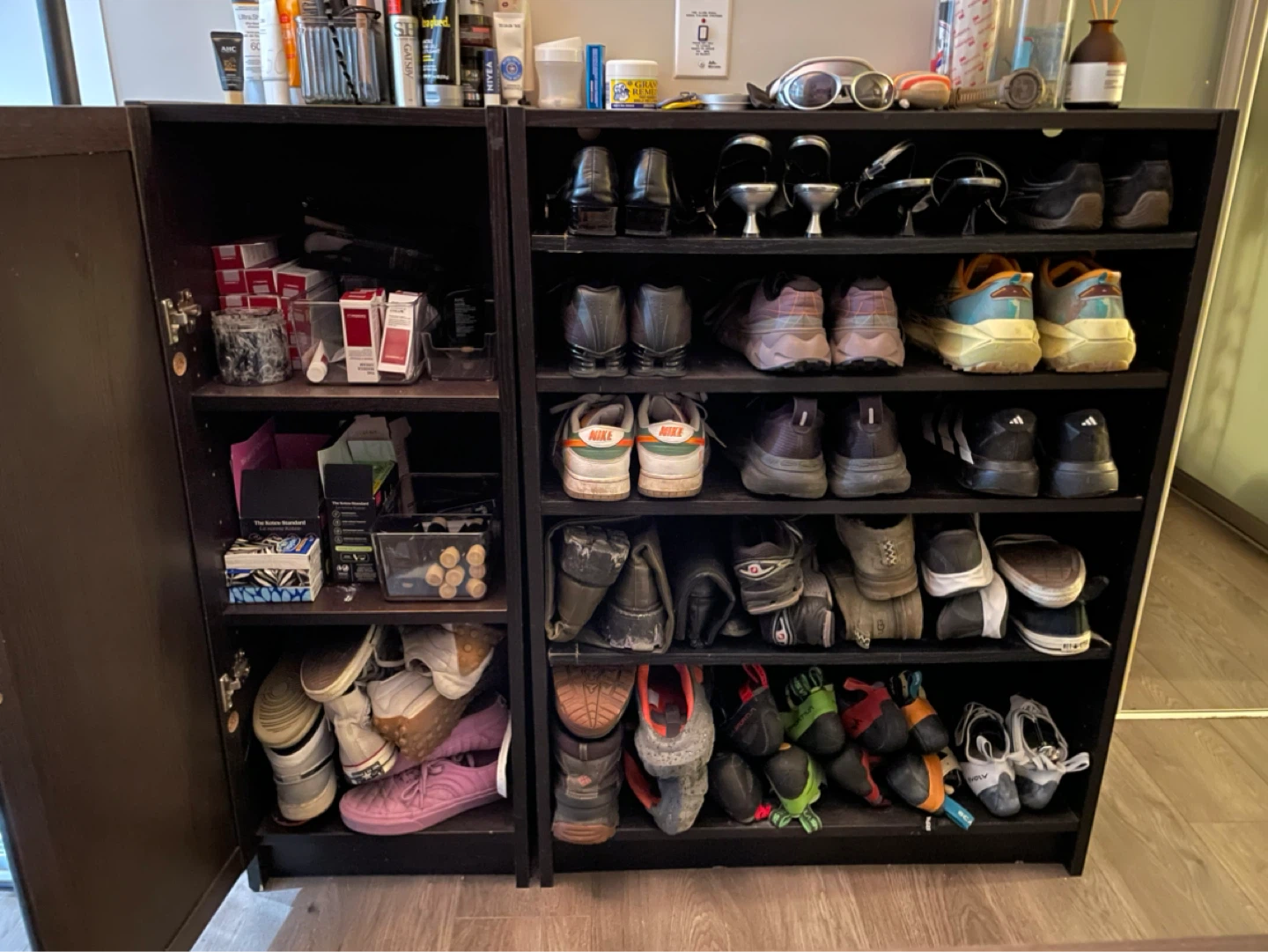 IKEA BILLY Bookcases (Used as: Shoe Racks & Storage) - photo 2