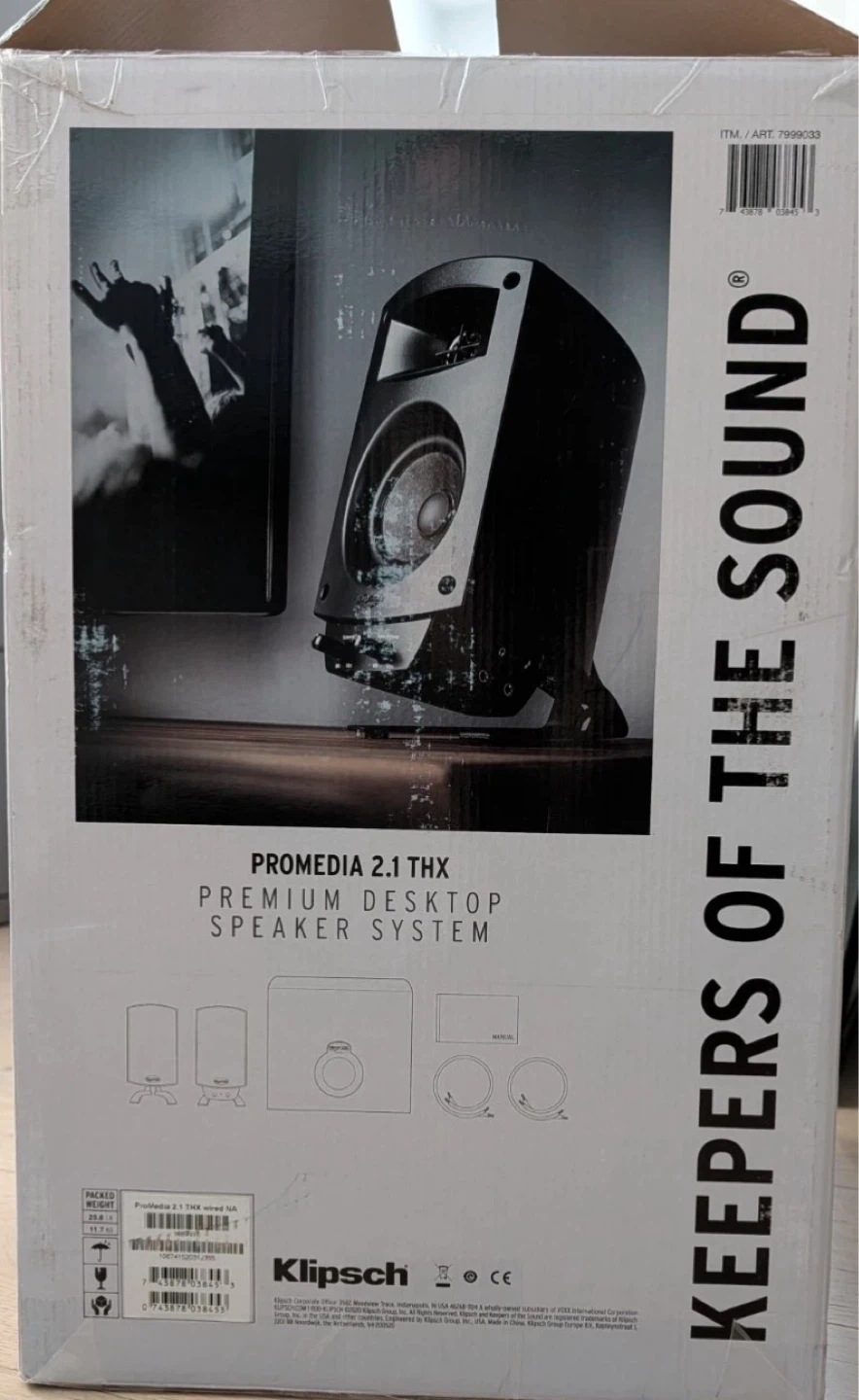 Klipsch Promedia 2.1 THX Premium Desktop Speaker System - photo 2
