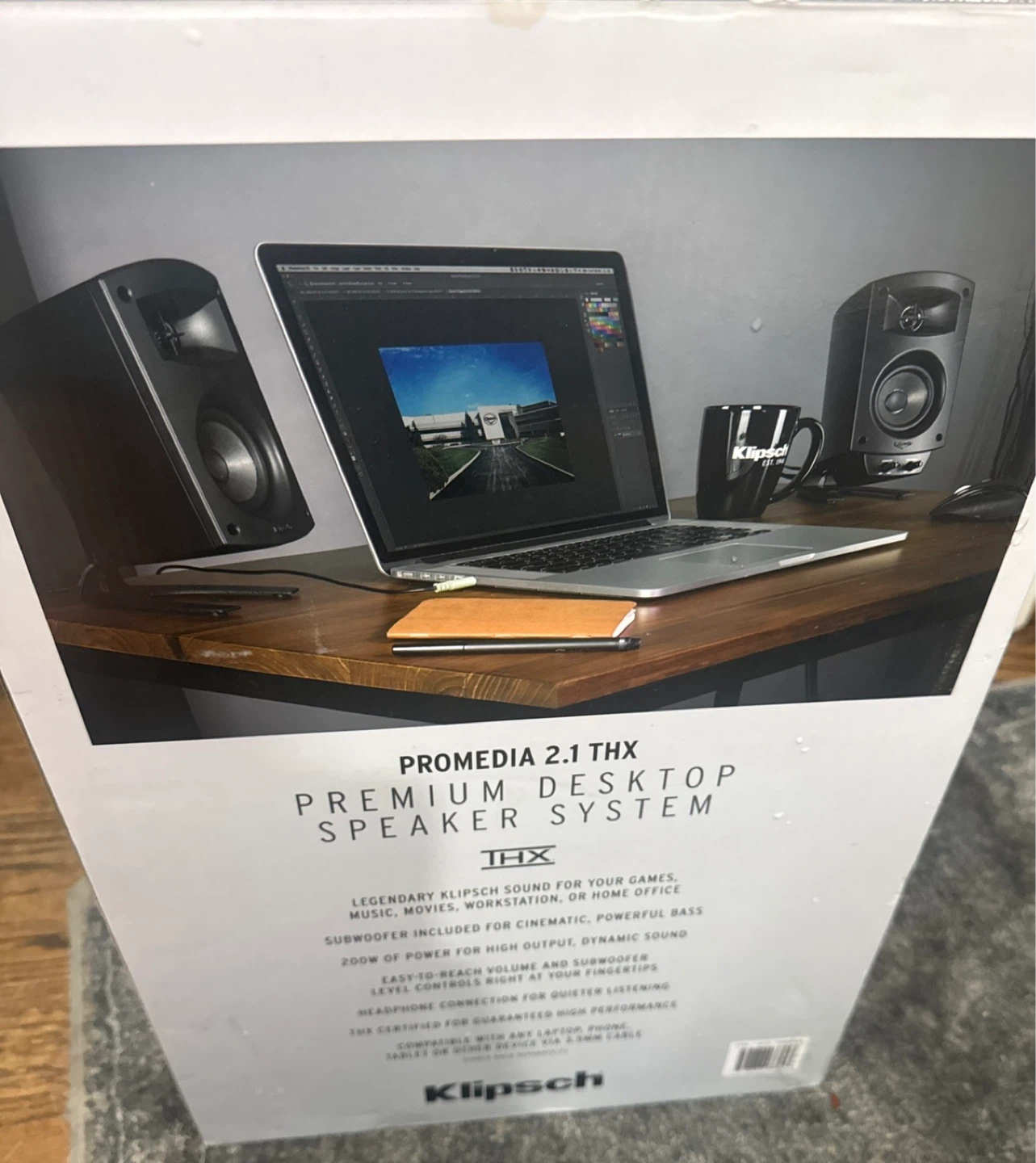 Klipsch Promedia 2.1 THX Premium Desktop Speaker System - photo 3