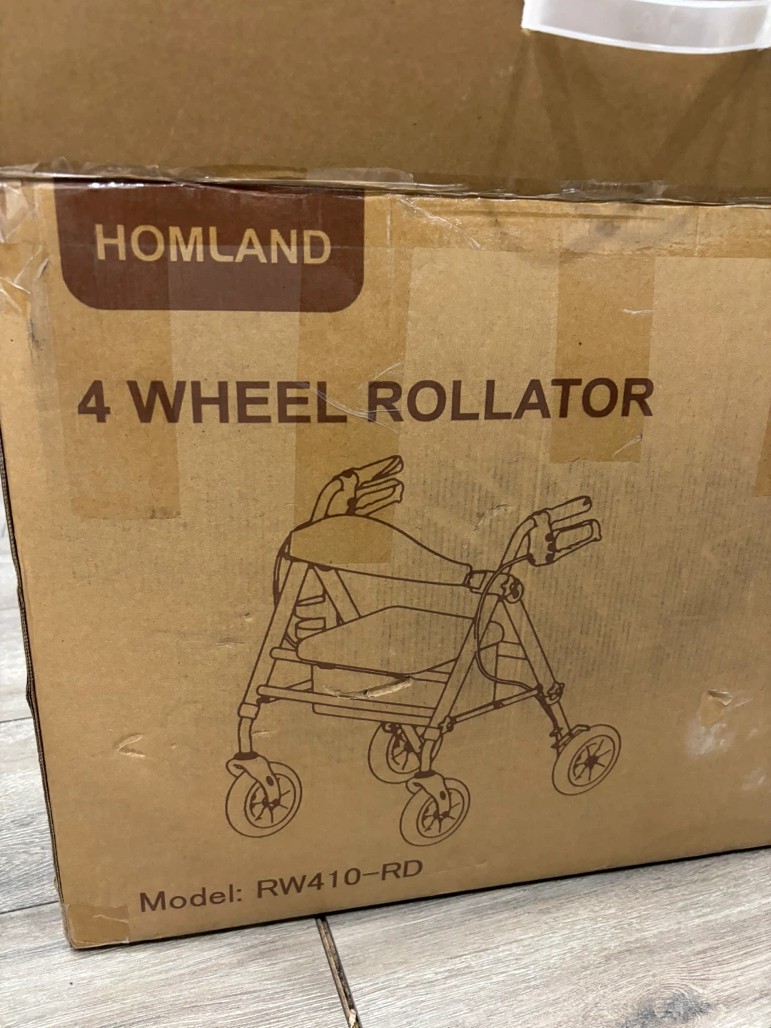 4 Wheel Rollator Walker - photo 4